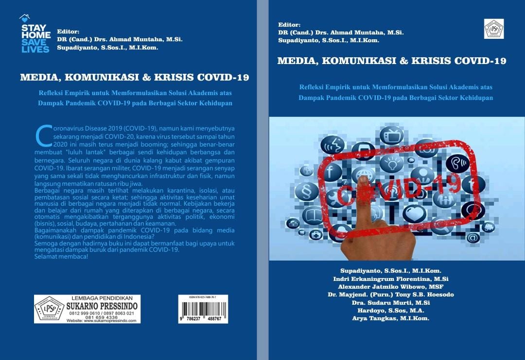 Buku Gres: Media, Komunikasi, dan Krisis COVID-19 bisa Dipesan di Prodi S1 Ilmu Komunikasi STIKOM Jogja